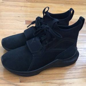 Phenom Suede Puma Black high tops